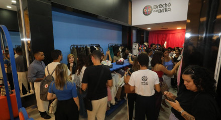 Pop-up Brechó do Entra no Shopping Recife