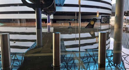Situação do aeroporto de Porto Alegre, que foi inundado