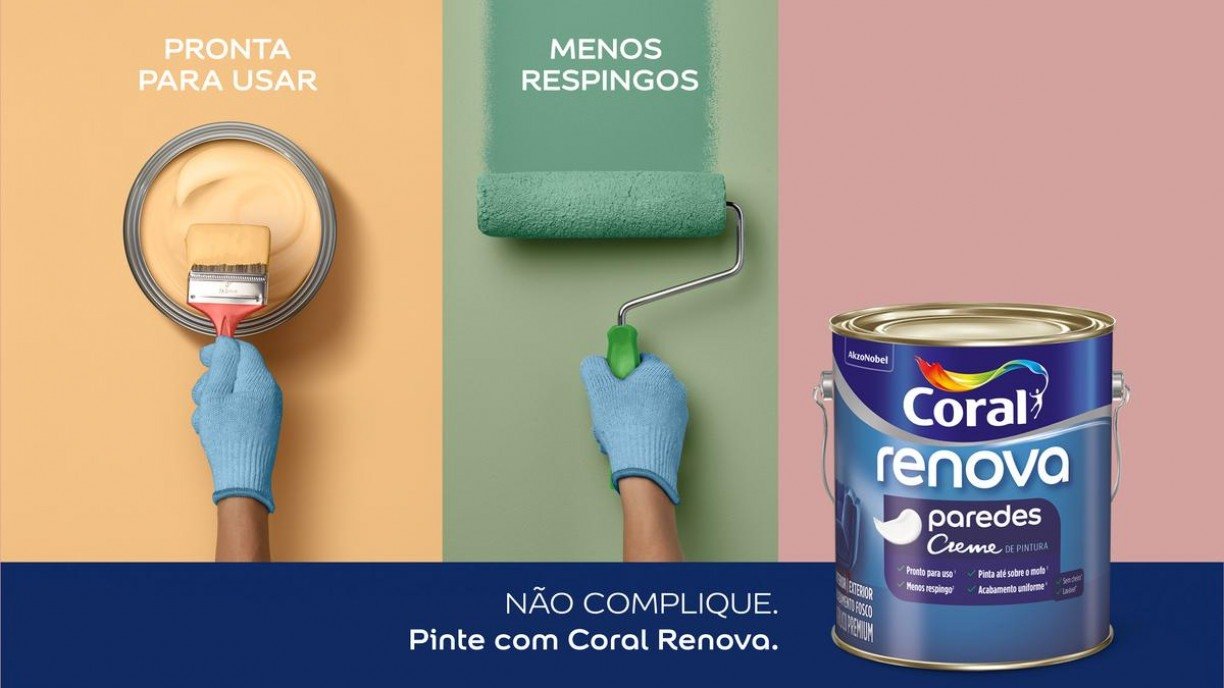 Reprodução/Site Tintas Coral