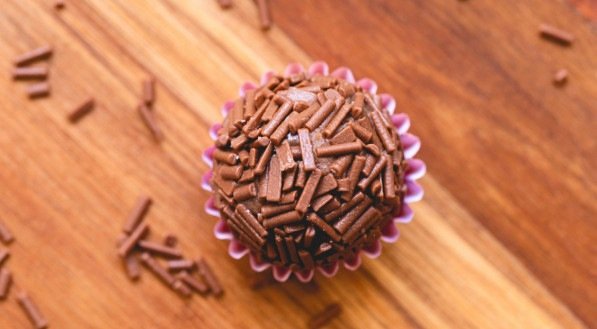 Imagem ilustrativa de um brigadeiro!