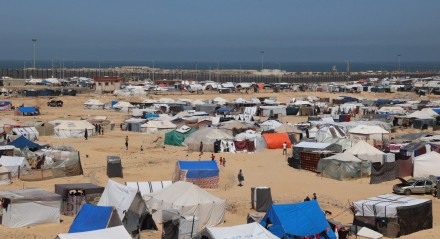 Segundo a Agência da ONU para Refugiados Palestinos (UNRWA), cerca de 80 mil pessoas fugiram de Rafah desde 6 de maio