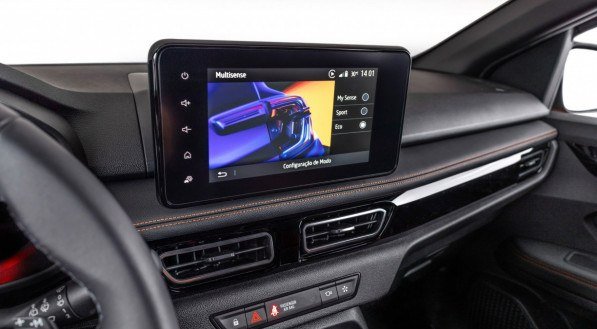 Interior sofisticado do Renault Kardian RODOLFO BUHRER