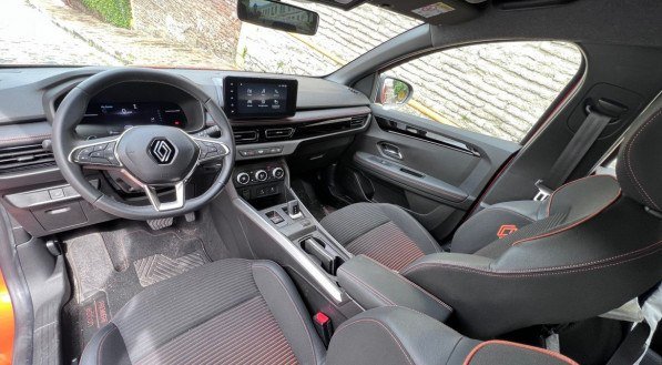 Interior sofisticado do Renault Kardian SILVIO MENEZES / CARRO ARRETADO
