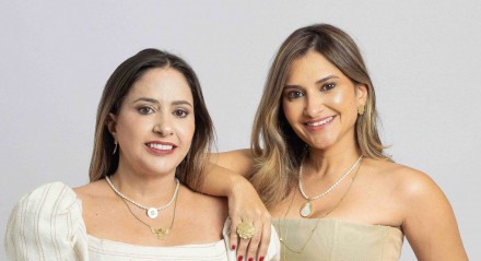 Sydia Amaral com Luciana Amaral Maciel, mãe e filha em sintonia total