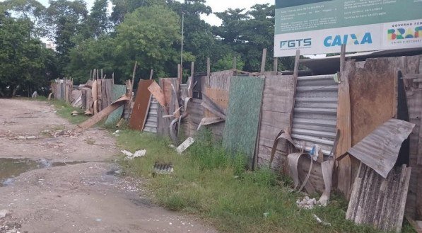 Obra atrasada em Boa Viagem