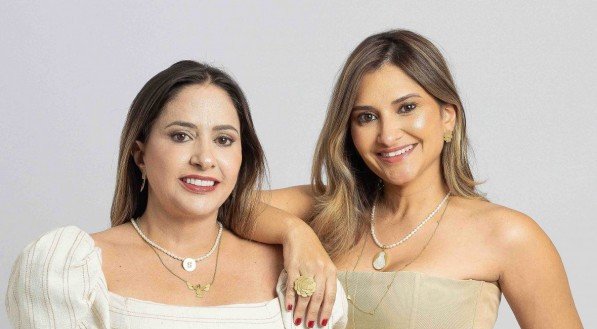Sydia Amaral com Luciana Amaral Maciel, mãe e filha em sintonia total