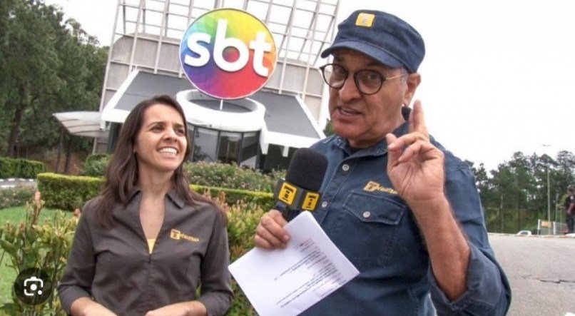 Programa Pé na Estrada, do SBT, aos domingos