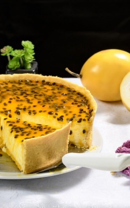 Torta de Maracujá: Uma explosão de sabor azedinho!