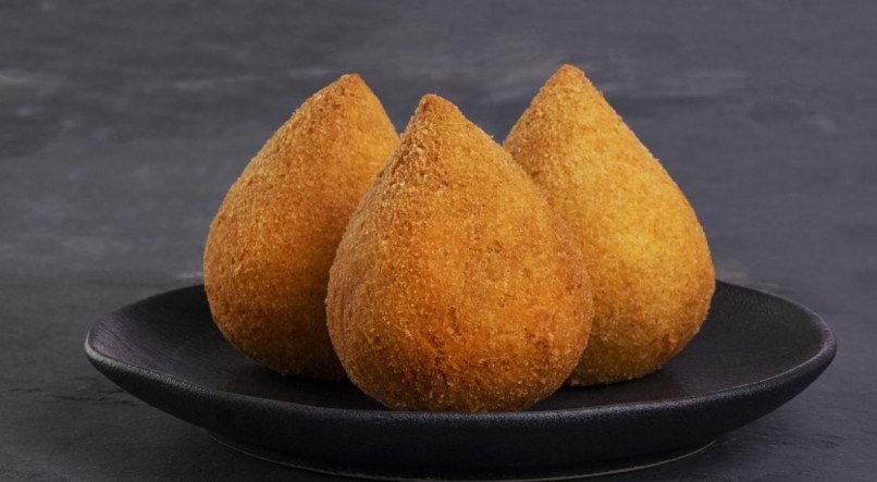 Imagem ilustrativa de deliciosas coxinhas!