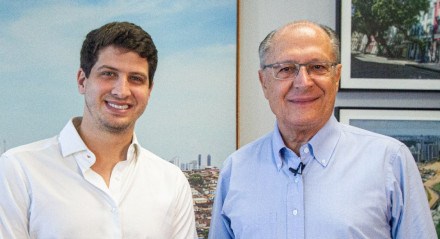 Encontro do prefeito João Campos e o vice-presidente Geraldo Alckmin