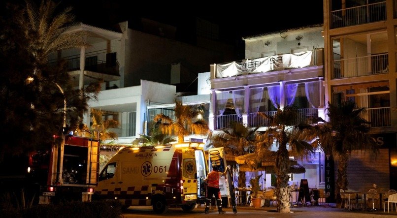 Desabamento de restaurante deixa 4 mortos e 21 feridos em Maiorca, na Espanha 