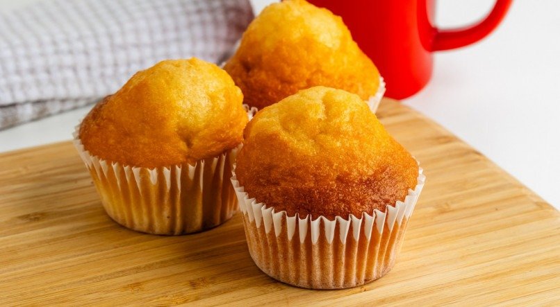 lemon muffins ready to eat for breakfast