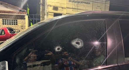 Carro de político foi alvejado com tiros no domingo