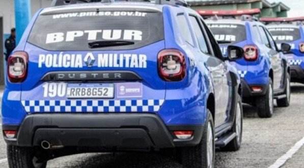 Foto de viaturas da Polícia Militar de Sergipe