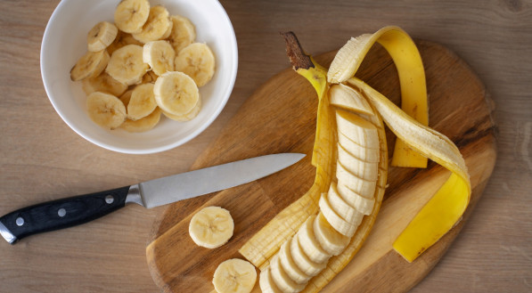 Imagem ilustrativa da fruta banana. 
