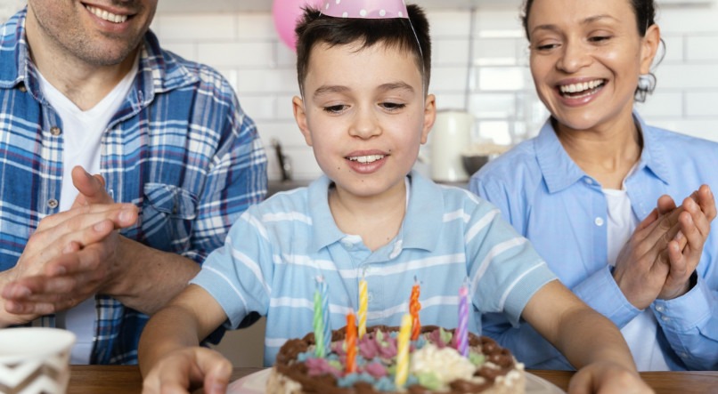 Imagem ilustrativa de aniversário para mensagem de feliz aniversário para filho
