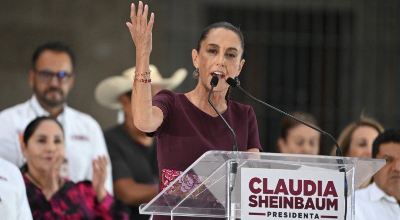 Claudia Sheinbaum concorre à presidência do México