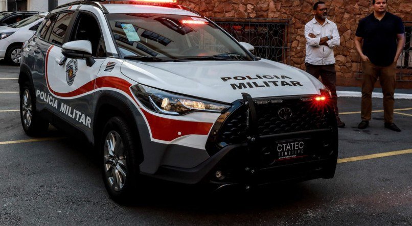 Viatura da Polícia Militar de São Paulo