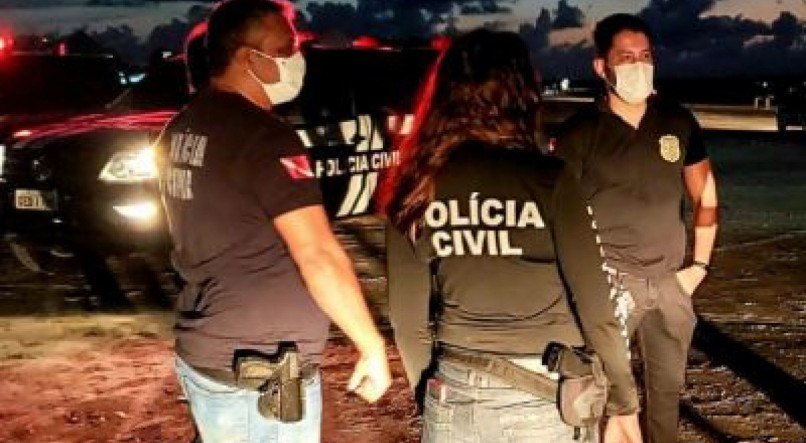 Foto de membros da Polícia Civil do Pará