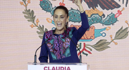 Claudia Sheinbaum foi eleita a primeira mulher presidente do México