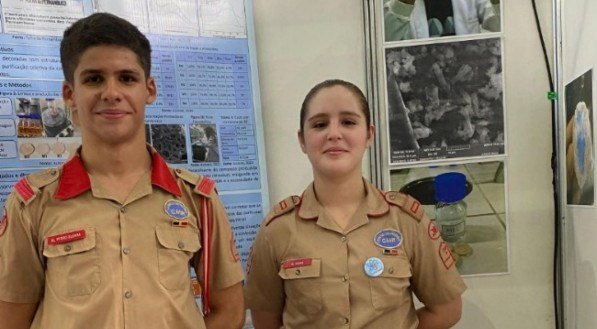 Os desenvolvedores do projeto Pedro Guerra e Vivian Azevedo