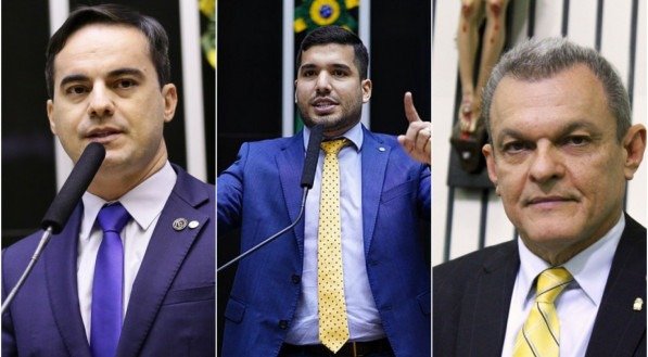 Capitão Wagner, André Fernandes e José Sarto; os principais candidatos pela Prefeitura de Fortaleza, capital do Ceará