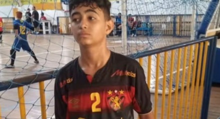 Darik Sampaio da Silva, de 13 anos, morreu vítima de bala perdida