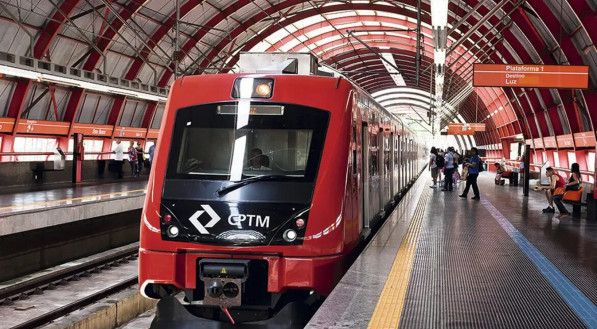 Imagem ilustra o metrô de São Paulo da Linha Vermelha; greve poderá ocorrer nesta semana