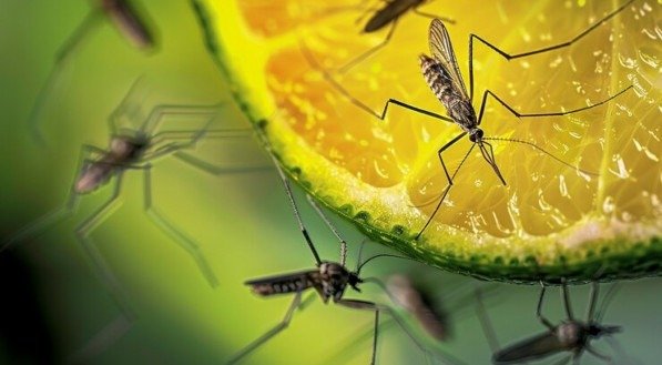 Imagem ilustrativa de limão usado para afastar mosquitos de casa