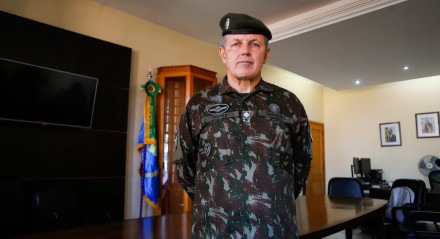Comandante Geral Exército, general Tomás Ribeiro Paiva, durante entrevista para o Estadão em Brasília