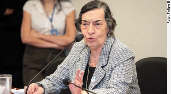 A economista e professora Maria da Conceição Tavares

