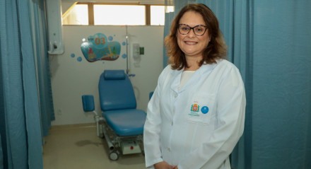 "A gente consegue fazer no setor todos os tipos de transplantes com resultados comparáveis a centros maiores fora do nosso estado", afirma Drª Cinthia Carvalho, Oncologista pediátrica e responsável pelo TMO infantil do Real Hospital Português