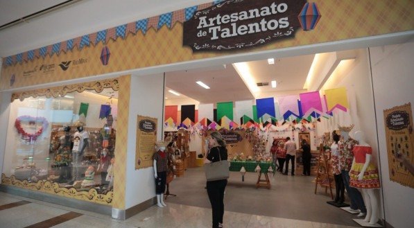 Loja Artesanato de Talentos, no RioMar Recife