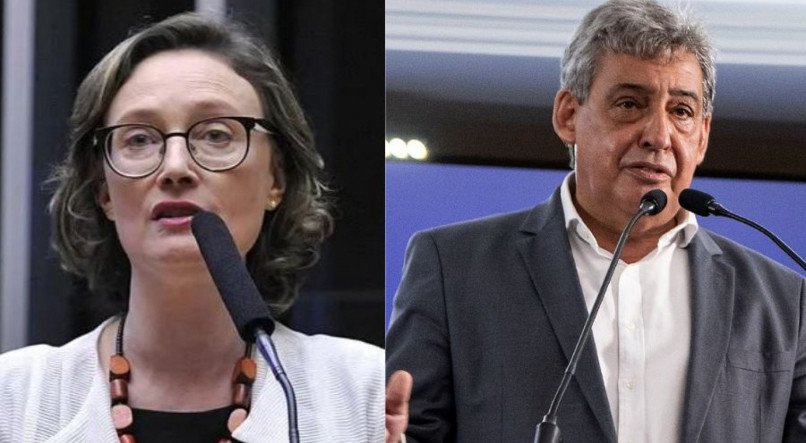 Deputada Maria do Rosário e o Prefeito de Porto Alegre, Sebastião Melo, são principais nomes na disputa nas eleições municipais de 2024 em Porto Alegre