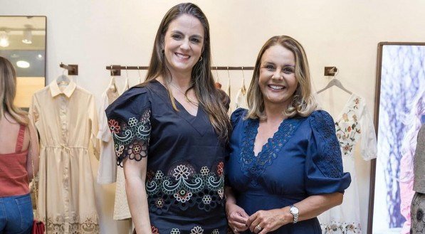 Mariana Moraes Moura e Mércia Moura, destaques no empresariado de moda do nosso estado