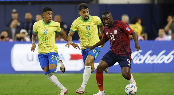 Brasil estreou na Copa América contra a Costa Rica