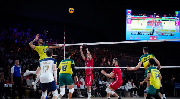 Brasil cai no 'grupo da morte' no torneio masculino de vôlei de Paris-2024
