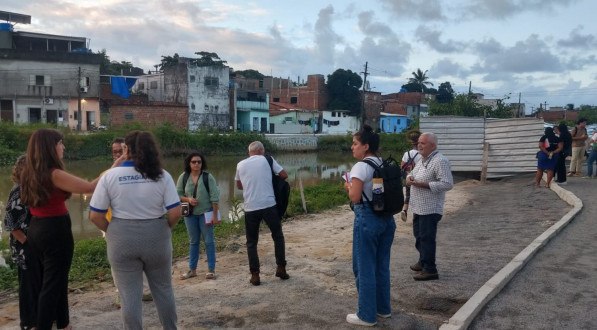 Organizações sociais e comunitárias visitam o primeiro parque alagável do Recife