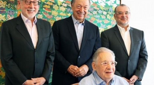 Na comemoração dos 30 anos do Plano Real, o ex-presidente FHC encontrou alguns dos economistas que criaram o Plano: Persio Arida, Pedro Malan e Gustavo Franco