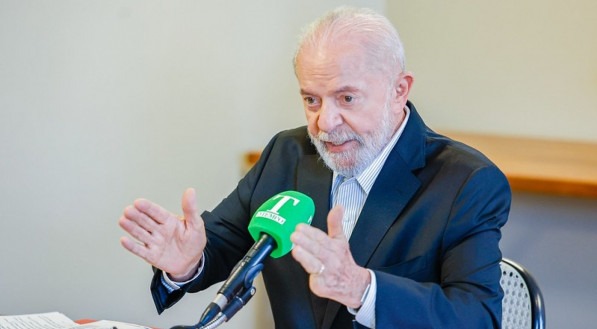 Presidente Lula da Silva, no Brasil durante entrevista à Rádio FM O Tempo de Belo Horizonte.