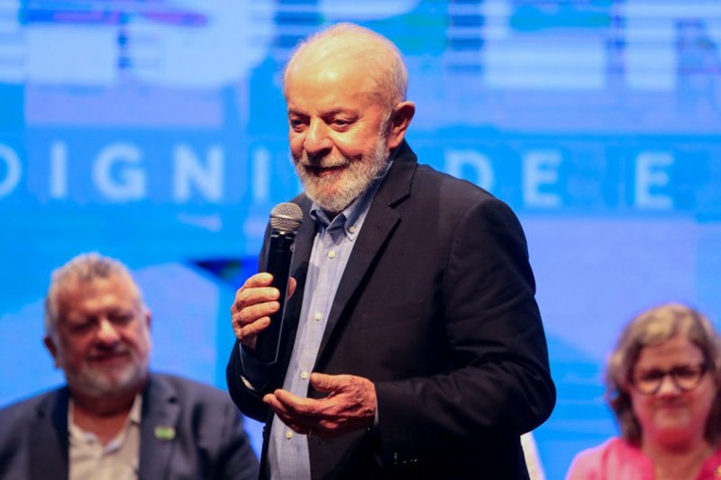 Imagem de arquivo de Lula em Pernambuco, em 2024