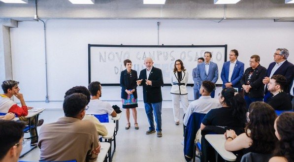 Visita ao Edifício Acadêmico da Escola Paulista de Política, Economia e Negócios da Unifesp.