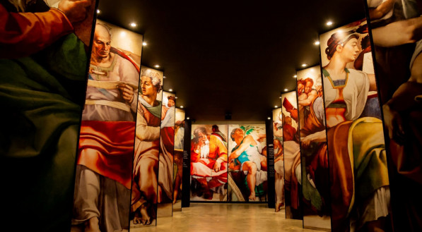 Exposição imersiva 'Michelangelo: O Mestre da Capela Sistina' chegará ao RioMar Recife