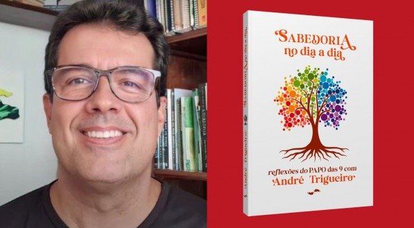 Jornalista André Trigueiro e o seu livro Sabedoria no dia a dia