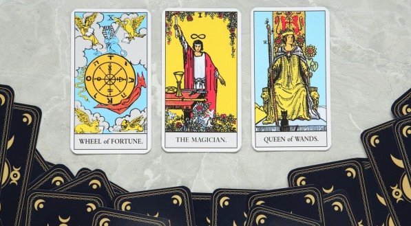 Imagem ilustrativa de cartas de Tarot