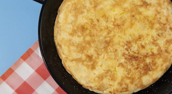 Imagem de p&atilde;o de tapioca fit de frigideira 