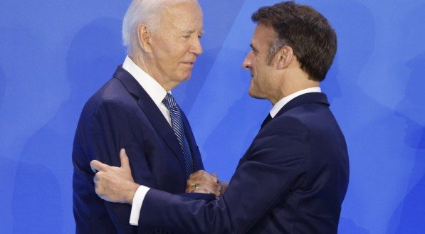 Macron, sobre Biden: 'Todos nós temos lapsos'
