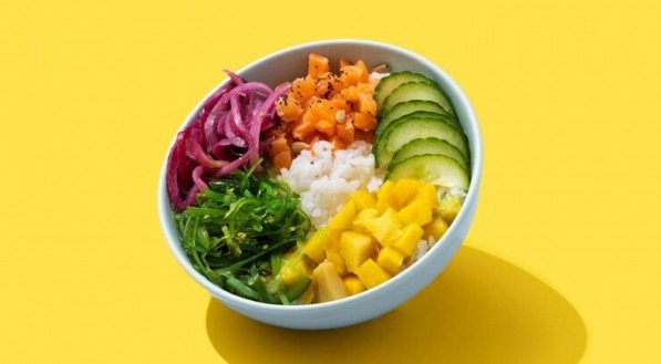 Imagem ilustrativa do poke bowl