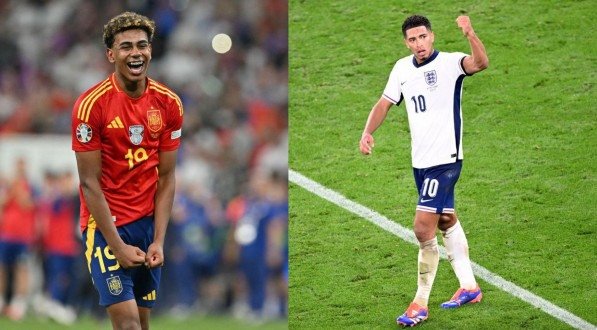 Espanha e Inglaterra se enfrentam pelo título da Eurocopa
