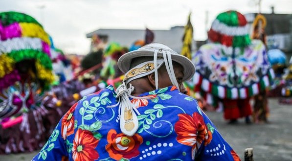 Encontro Estadual de Maracatus de Baque Solto em Aliança, Zona da Mata de Pernambuco